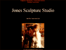 Tablet Screenshot of jonessculpturestudio.com